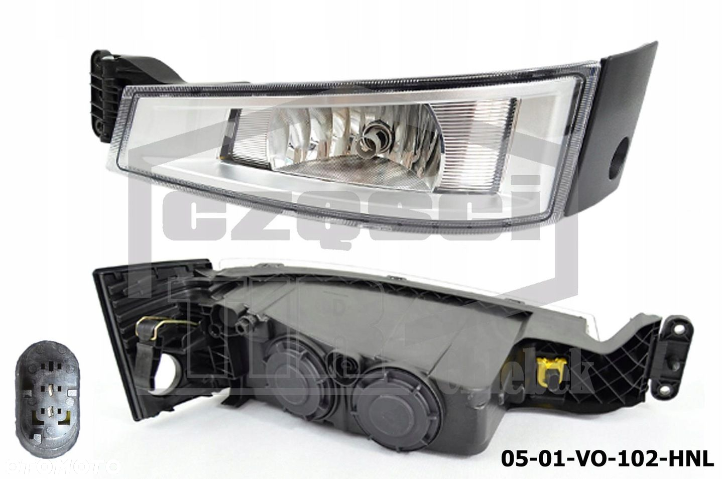 HALOGEN PRZECIWMGIELNY VOLVO FH S-4 LEWY SREBRNY - 2