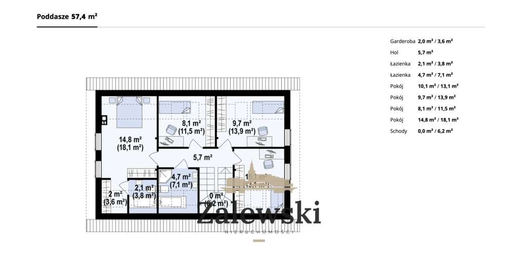 Dom stan zamknięty Baczyna przy lesie-12
