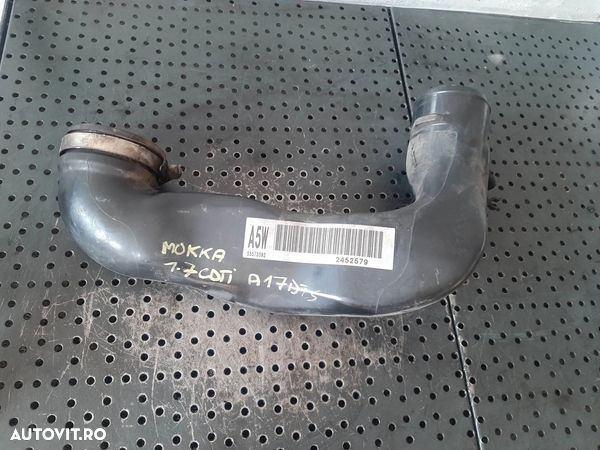 tubulatura intercooler  opel astra j mokka 1.7 cdti a17dts etx446362 - 1