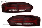 Stopuri LED VW Jetta Mk6 VI 6 (2012-2014) Semnal Secvential Dinamic- livrare gratuita - 1