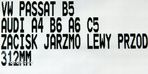 ZACISK JARZMO LEWY PRZÓD AUDI A4 PASSAT B5 312MM - 4