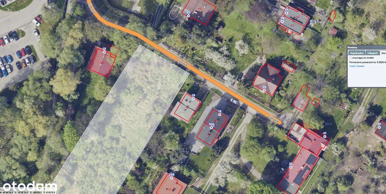 ŚCISŁE CENTRUM CIESZYNA / POD INWESTYCJE  (16mieszkań-1200PUM) LUB DOM-10