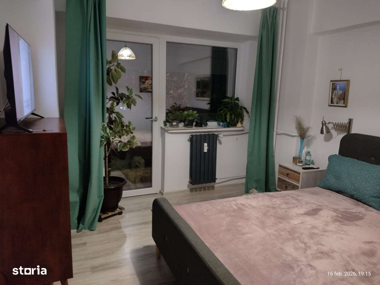 Apartament doua camere, et.1, centrul cartierului Rovine-zona Părculeț-1