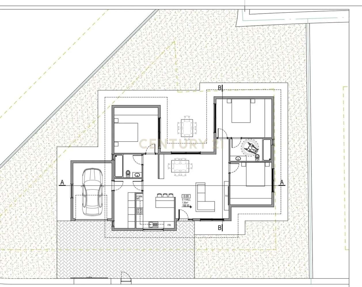Moradia nova T3 com chave na mão em Fonte do Bastardo-4