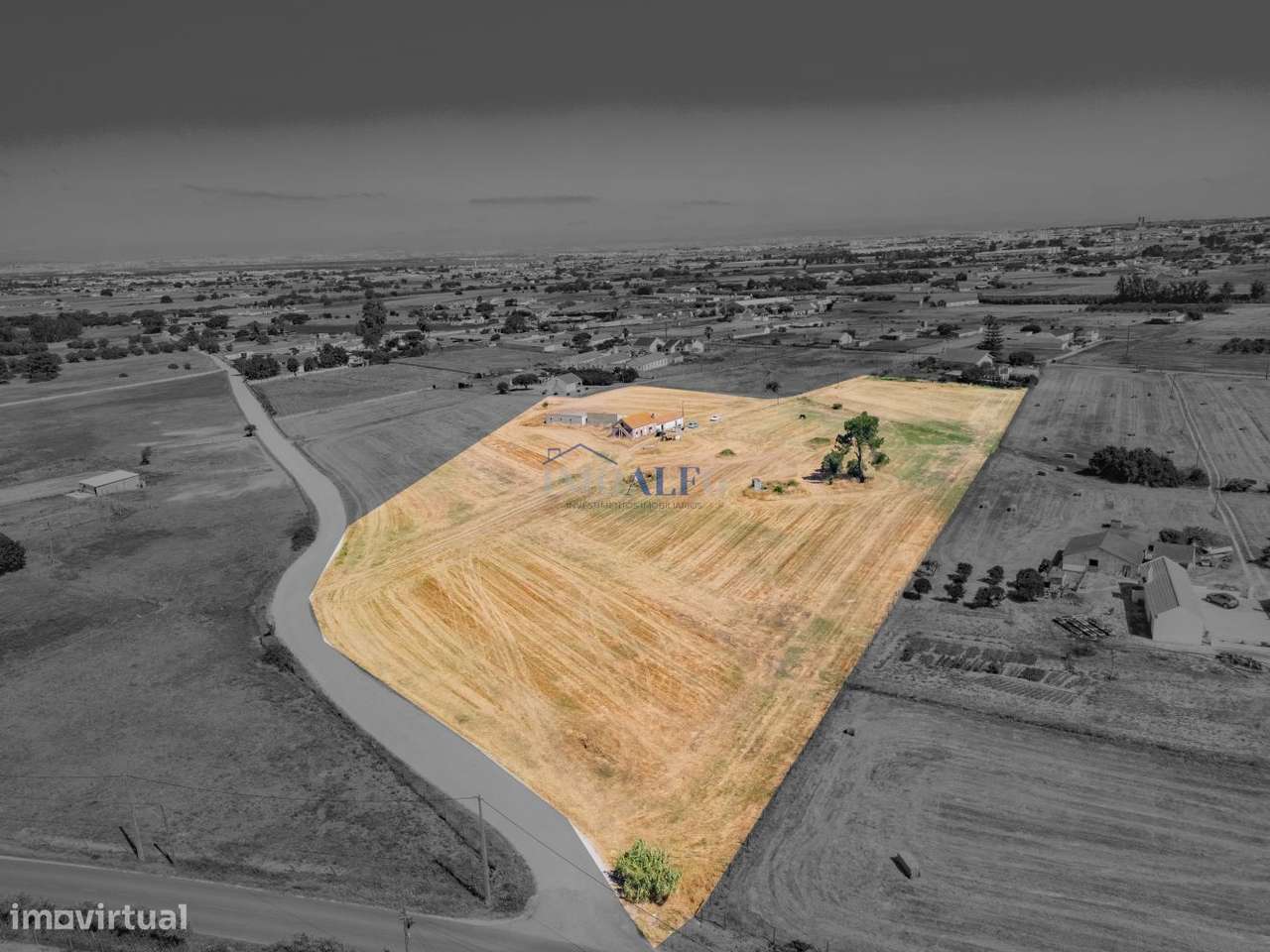 Terreno com 35000 m2 e moradia para reconstruir no Montijo-6