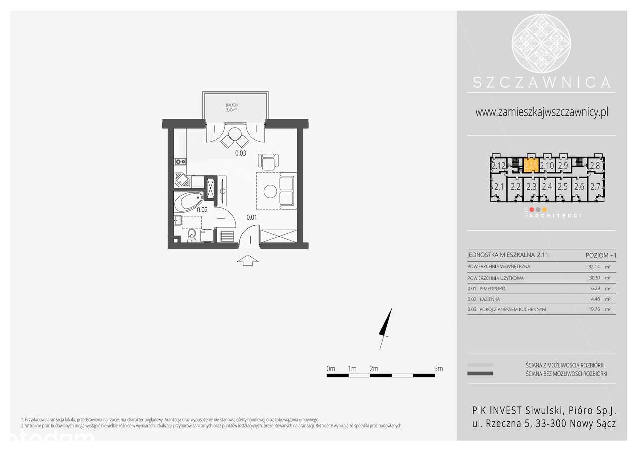Szczawnica | apartament 1-pok. | 2_11 - Pełny obrazek: 2/7
