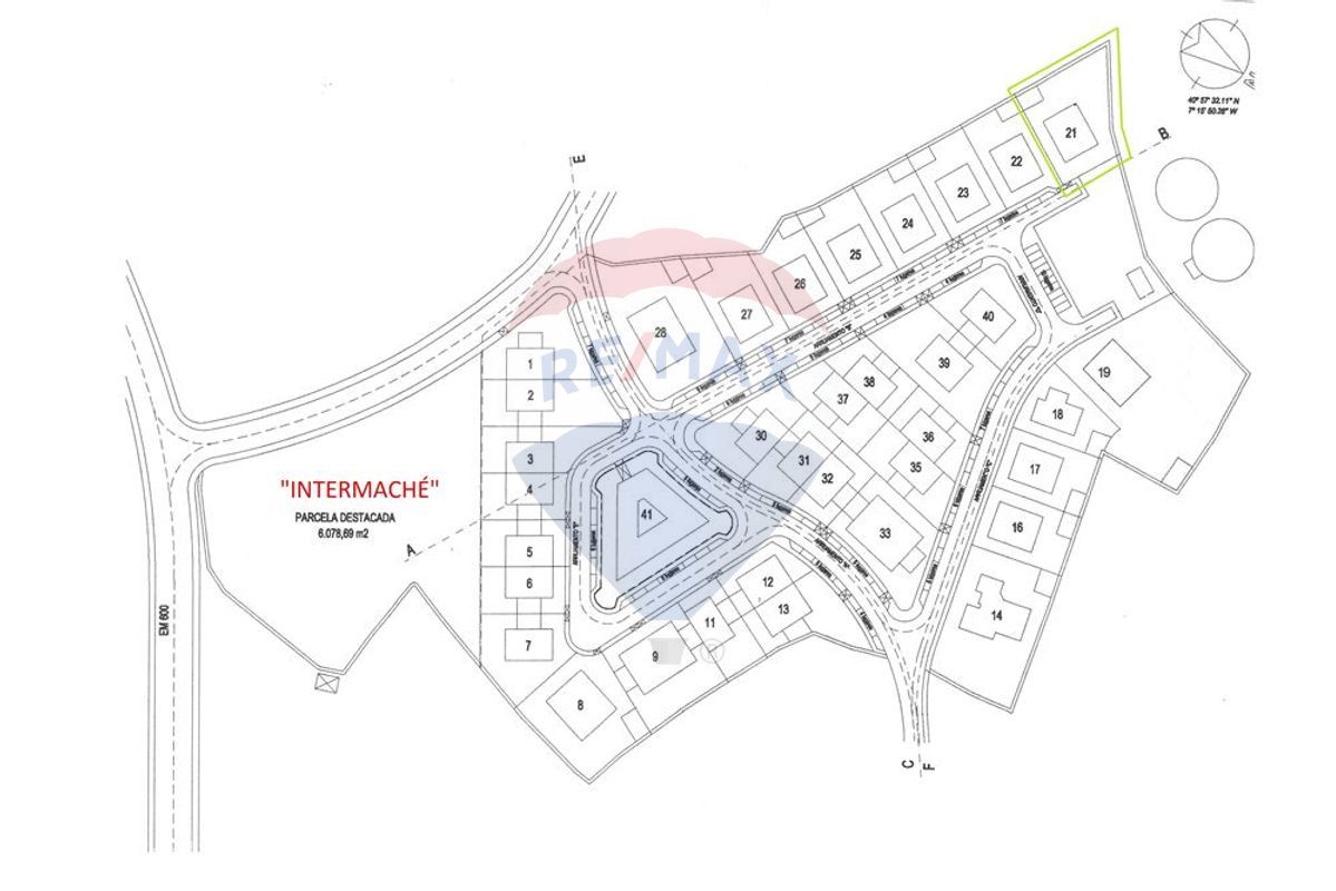 Lote - Urbanização Noval, ao Intermarché Mêda