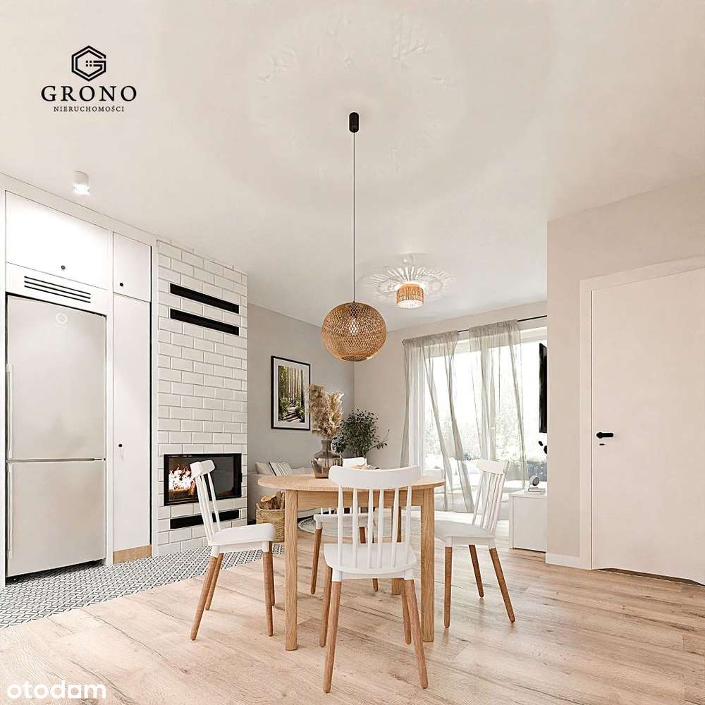 Bezczynszowa kawalerka z ogródkiem i kominkiem!-1