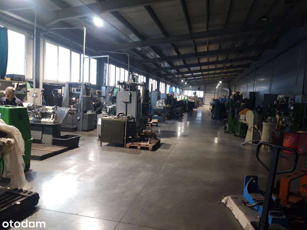 Hale z zapleczem biurowo-produkcyjnym- lub przedsiebiorstwo - Pełny obrazek: 2/2