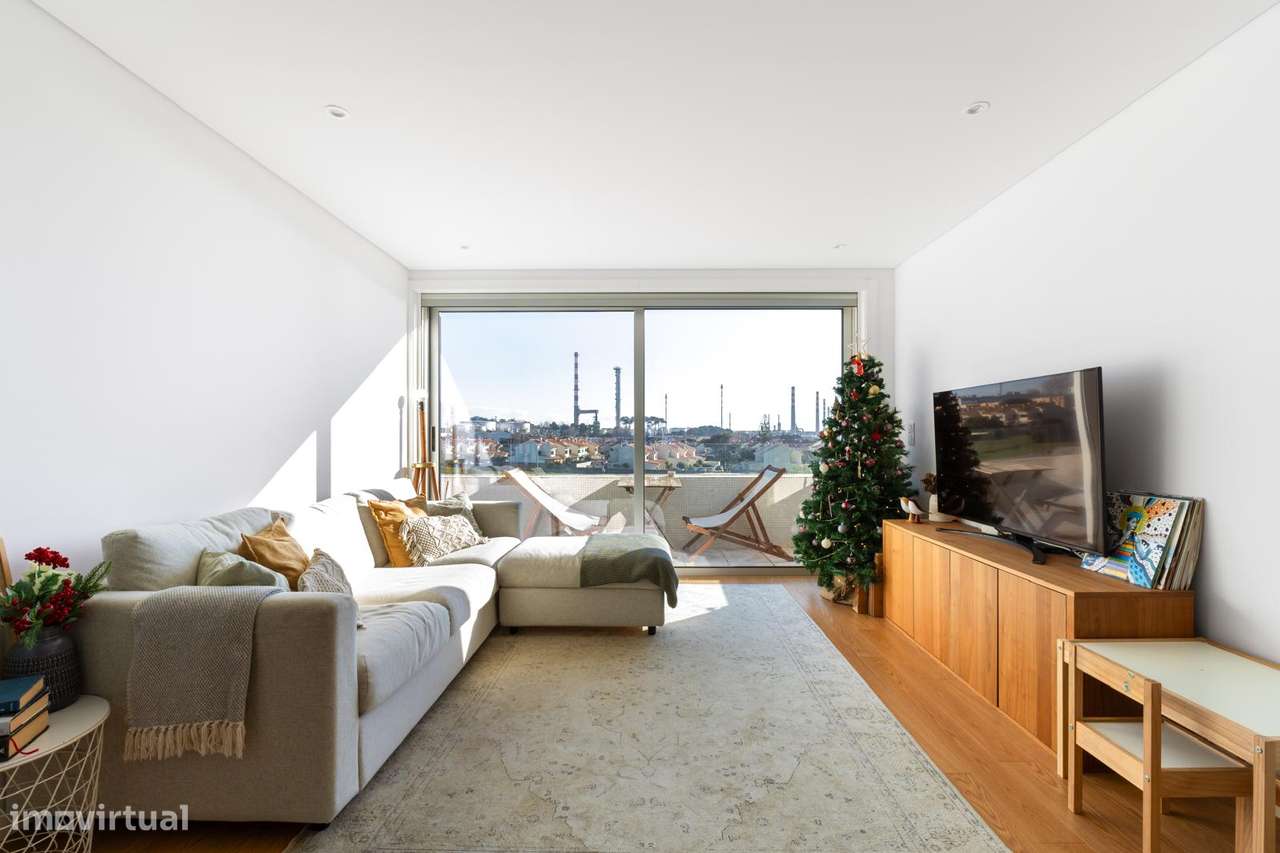 Apartamento T2 à venda em Perafita - Lavra - Santa Cruz do Bispo - Grande imagem: 2/27