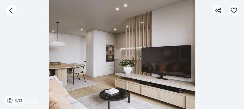 Apartamento T1+1 em Guifões Matosinhos 
2 WC 
Lugar de garagem 
Elevad - Grande imagem: 4/4