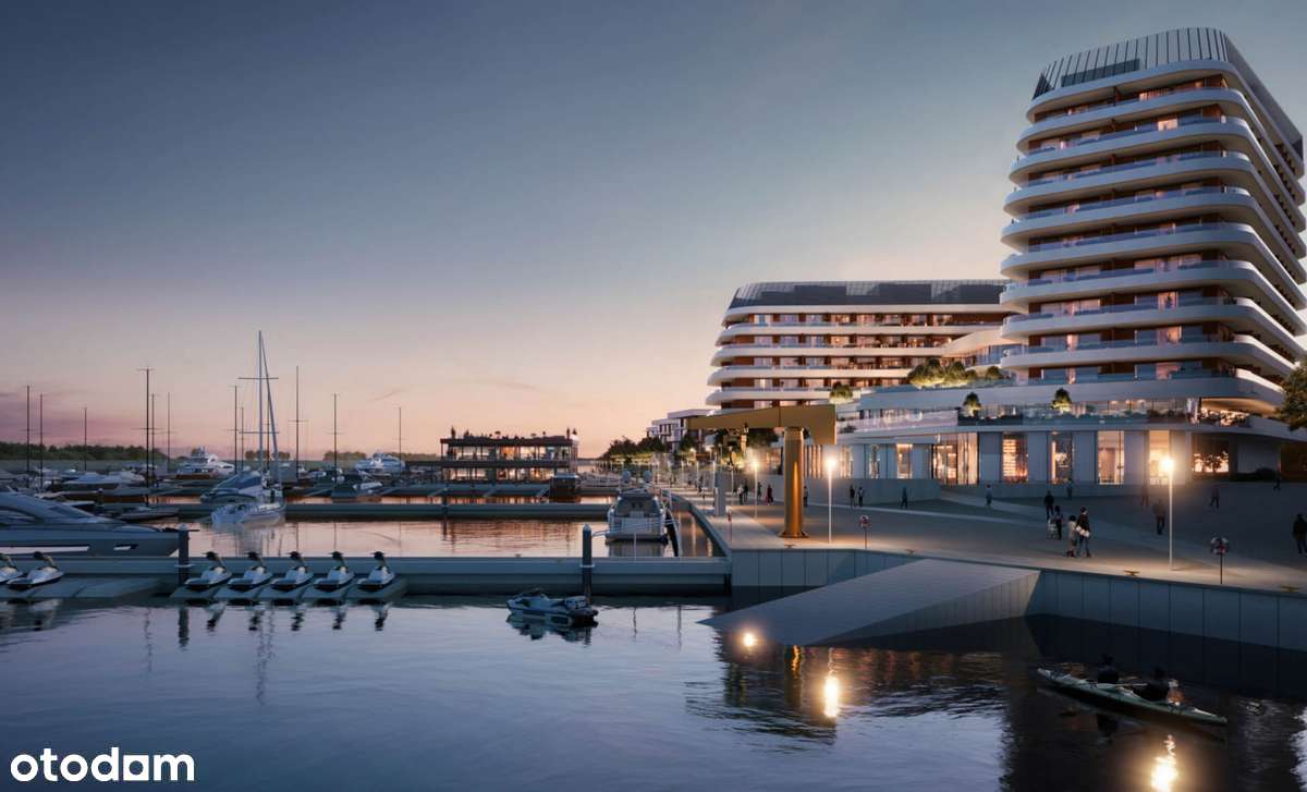Gdańsk z widokiem nad wodą, marina, inwestycyjnie NOWE , VAT 23%-3