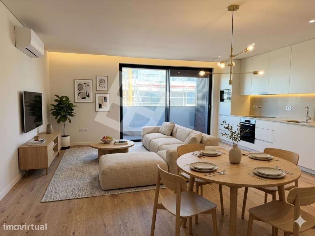 Apartamento T2 novo - Pronto Habitar - Centro de Aveiro - Grande imagem: 2/39