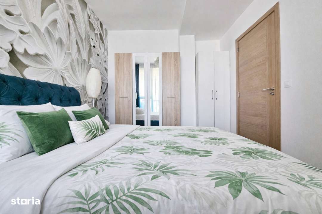 Apartament intr-un complex cu gradina privata si fantani decorative, l-5