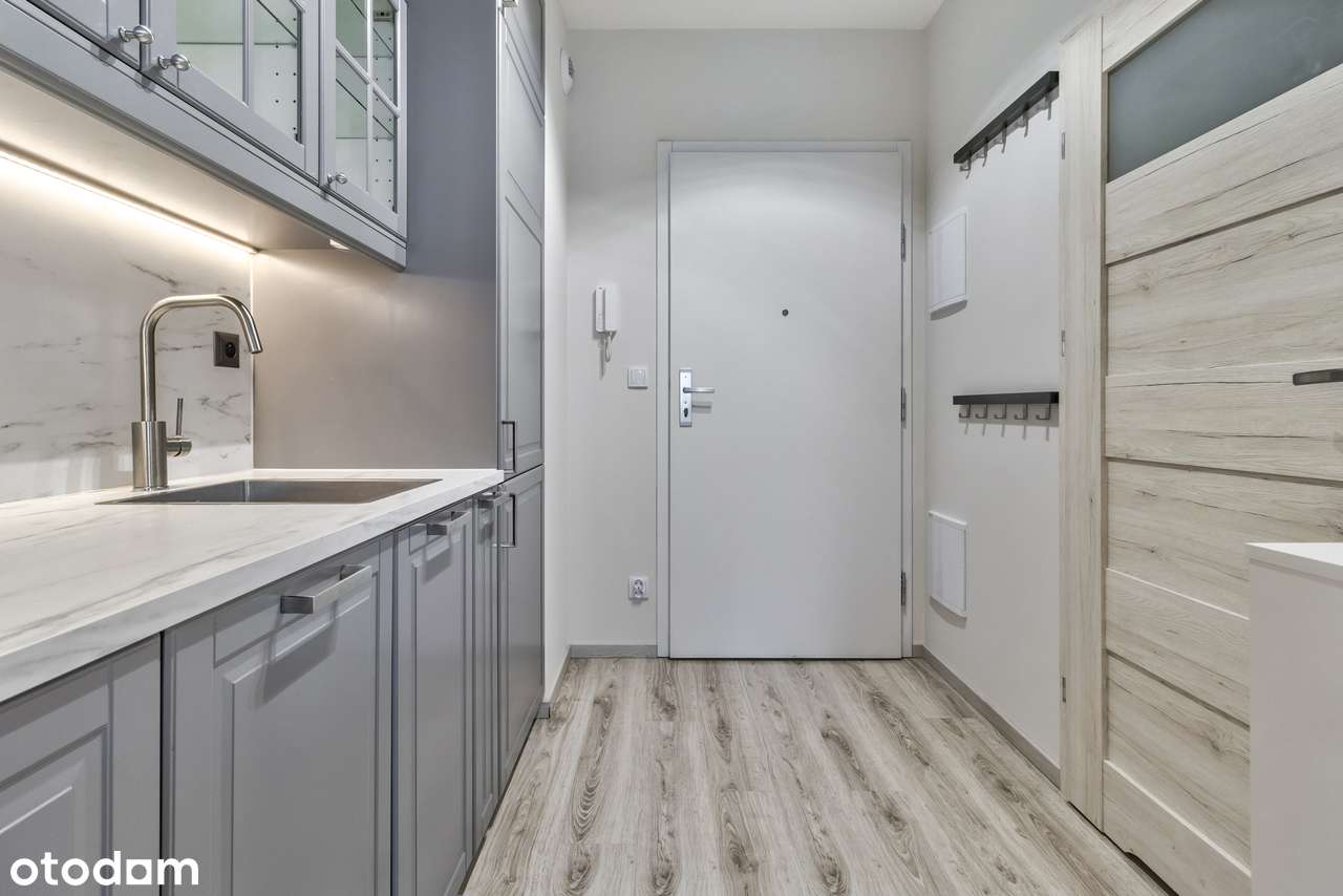 Bez prowizji! Wykończona kawalerka | Widok na Stadion Narodowy-6