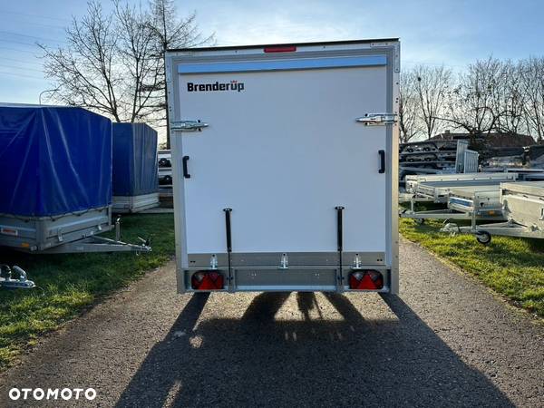 Brenderup Brenderup CD260 260x155x150 hamowana 750kg Rampa Cargo Kontener furgon - 9