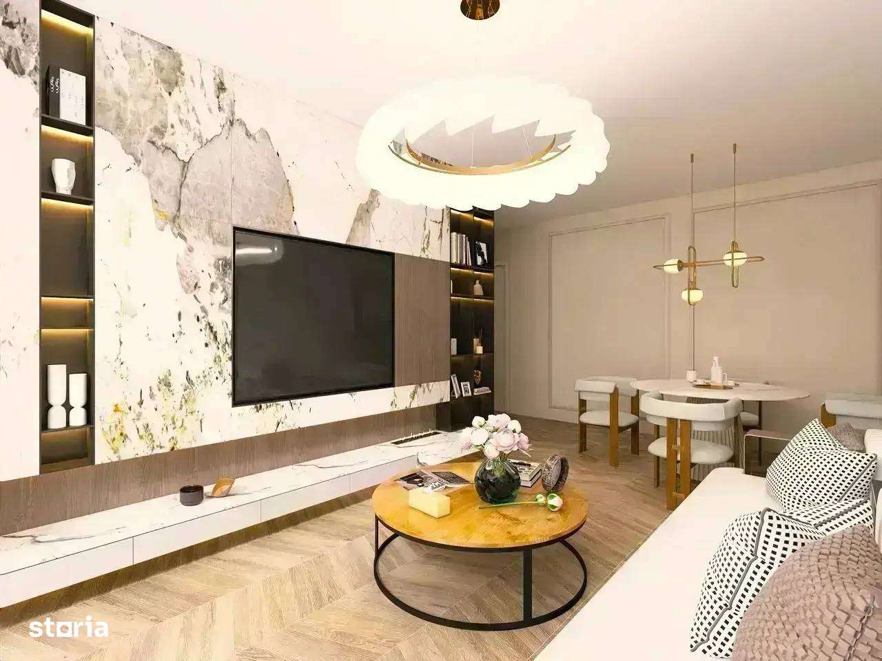 Apartament 56.7 mp utili/ 15min metrou 1 decembrie/ bloc nou 3 etaje-0