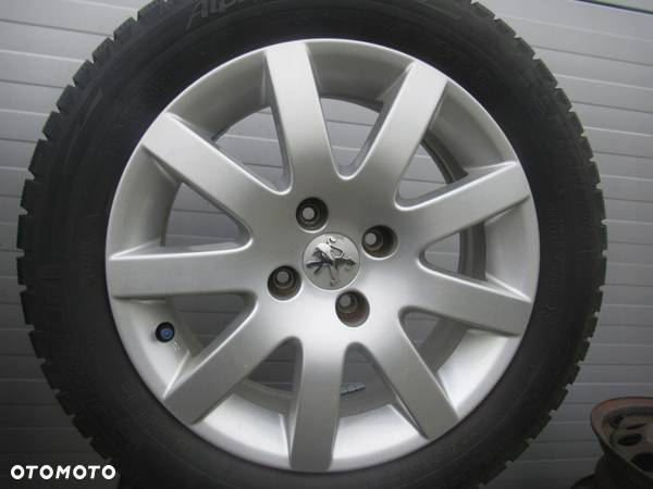 ALU+OPONY ZIMA PEUGEOT 207,208,PARTNER CITROEN C3,DS3,BERLINGO - 3