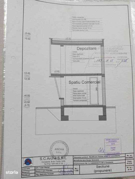SPATIU COMERCIAL | P+1 | CASA DE CULTURA | CIMITIRUL CENTRAL - Imagine principală: 4/7