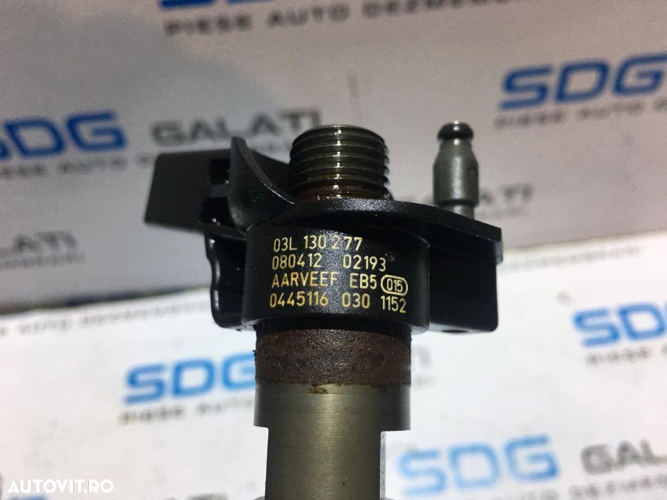Injector / Injectoare VW Tiguan 2.0TDI CBAA 2007 - 2015 COD : 03L130277 / 03L 130 277 - 2