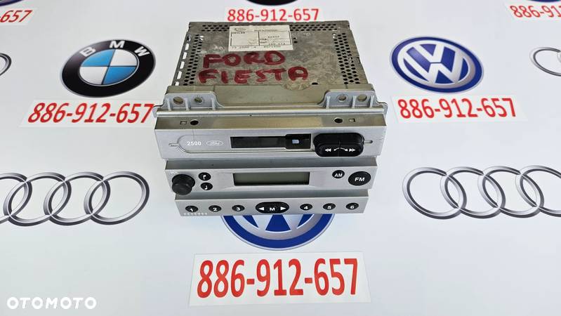 Ford Fiesta MK6 Fabryczne radio 4S61-18K876-AA - 1