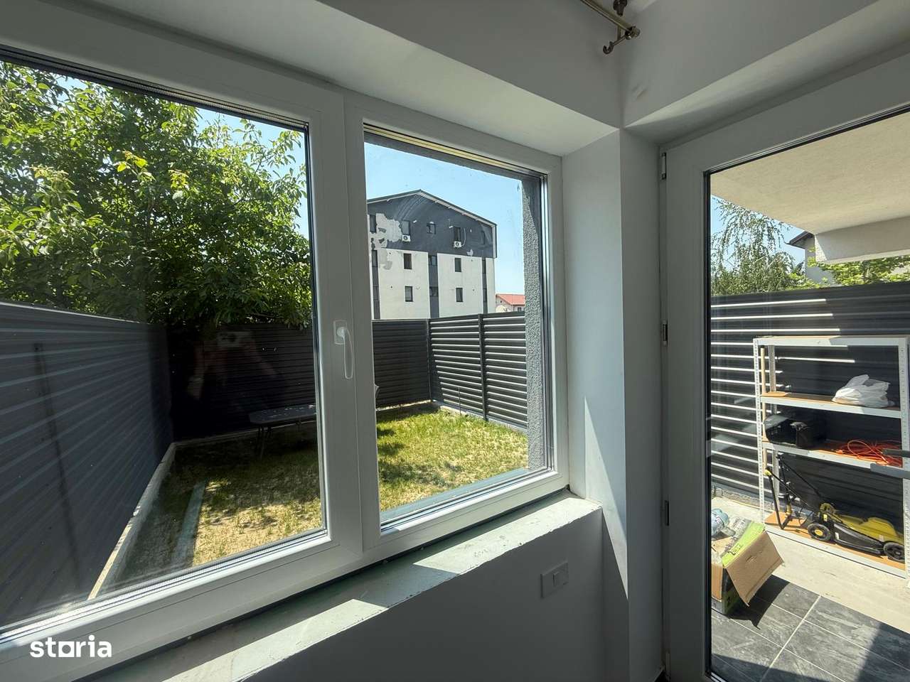 apartament la parter, 2 camere,  curte  Magurele, IF, central-2