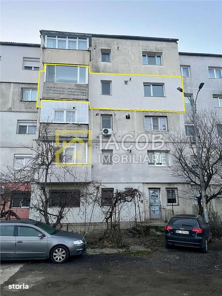 Apartament decomandat, 2 camere, etaj 3, str. Milcov , Bacau-12
