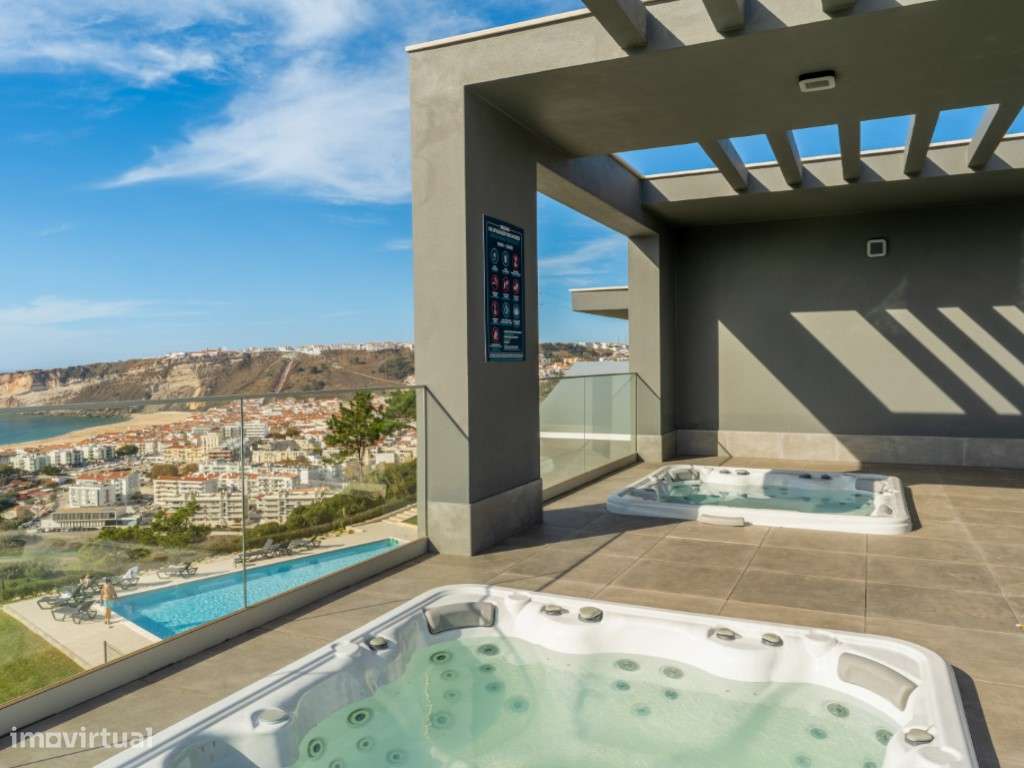 Apartamento T2 na Pederneira com piscina e Vista Mar-20