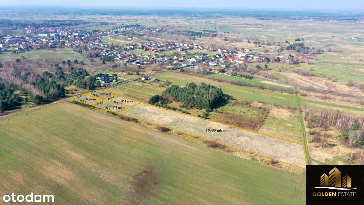 Działki na sprzedaż w Dąbrowie Zielonej! - Pełny obrazek: 5/6