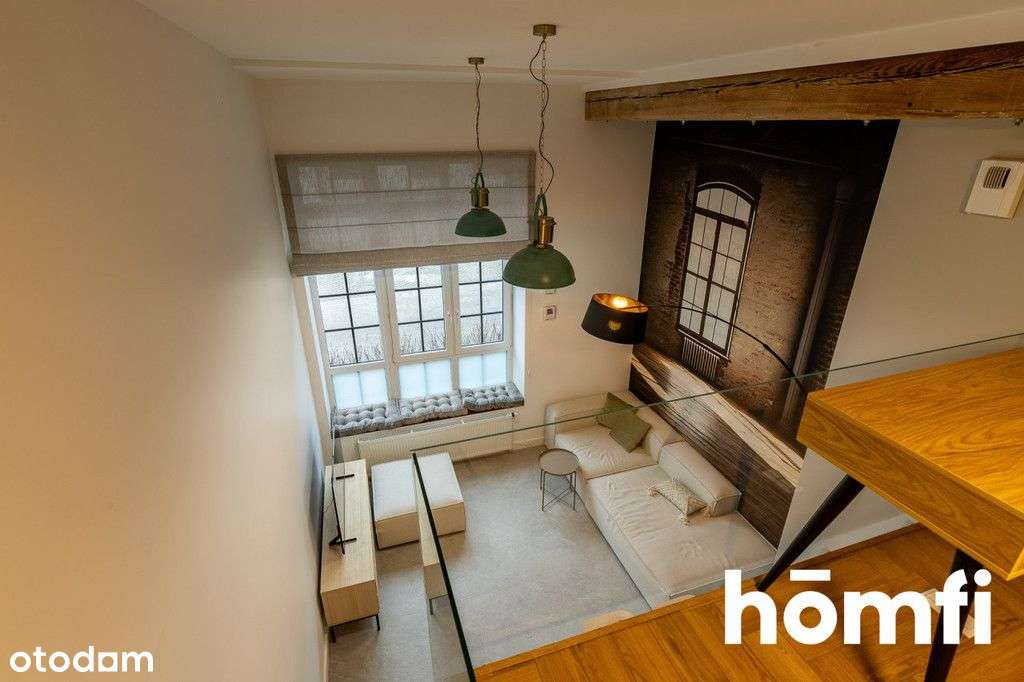 Stylowy loft D77 – na sprzedaż przy Manufakturze-17