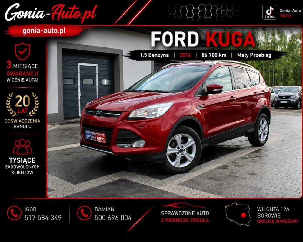 Ford Kuga II (2012-) 1.5 EcoBoost 2x4 Titanium 2016