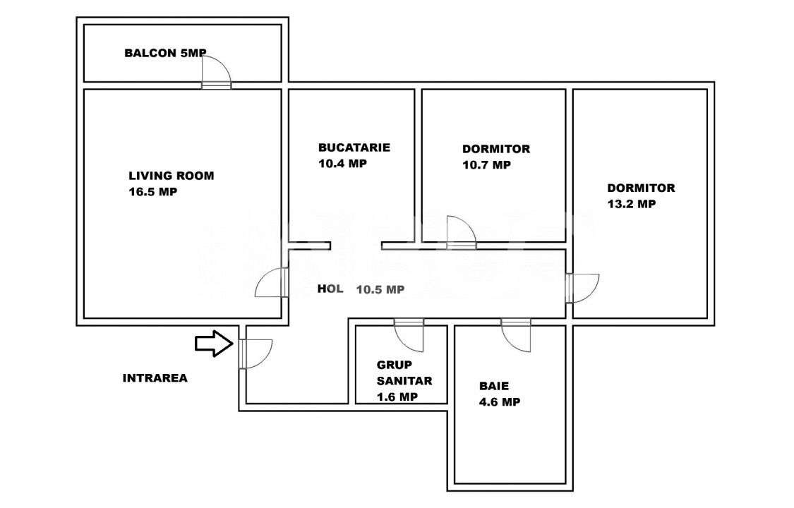 Apartament de vanzare 3 camere decomandat Mihai Viteazul bloc cu lift - Imagine principală: 3/17