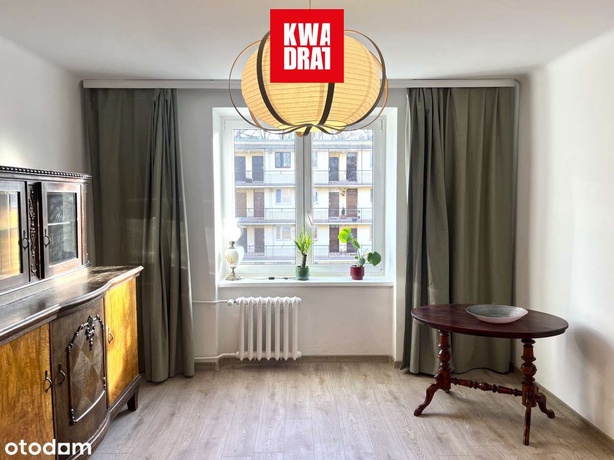 Jasna kawalerka na Mokotowie | duża | metro | 35m2 - Pełny obrazek: 1/10