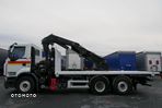 Renault PREMIUM 460  / 6X2 / PLATFORMA - 6,3 M + HDS HIAB 377 - UDŹWIG 10 000KG  / PILOT - 14