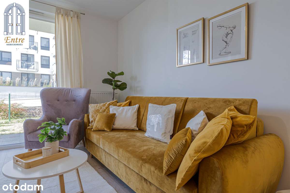 Dwupokojowe z ogródkiem w nowym budownictwie.-4