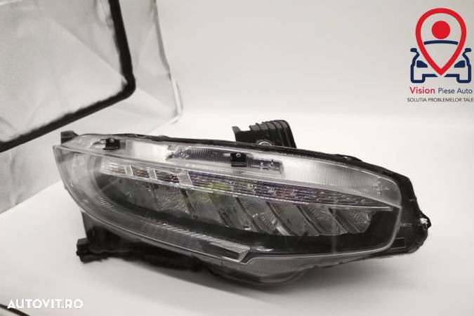 Far Dreapta Original Led Avariat Honda Civic 10 2015 2016 2017 2018 2019 2020 - 3