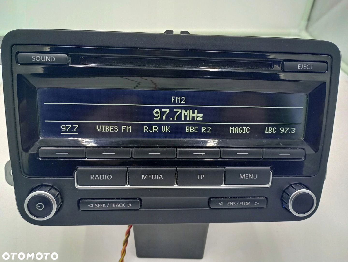 RADIO CD VW PASSAT TIGUAN GOLF TOURAN 1K0035186AQ 1K0035186AP - 9