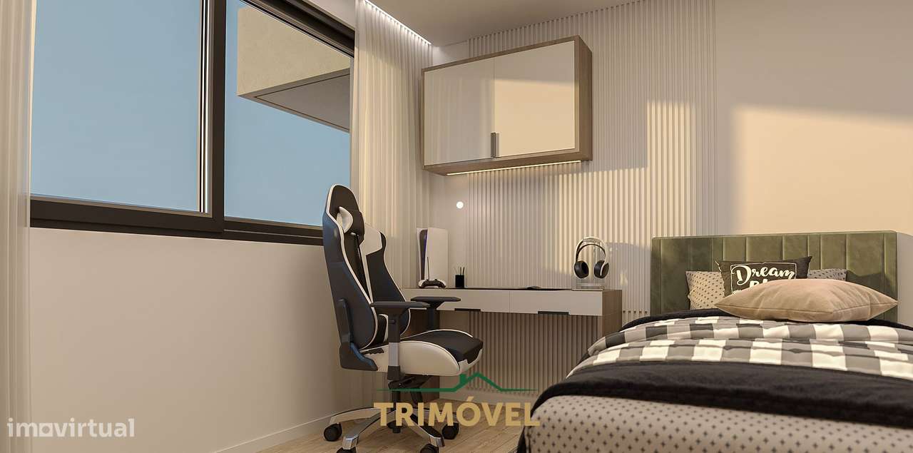 Apartamento T2+1 em São João da Madeira-11