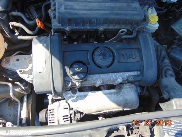 Compresor Clima VW Polo 1.4 benzina Skoda fabia alternator electromoto - 2