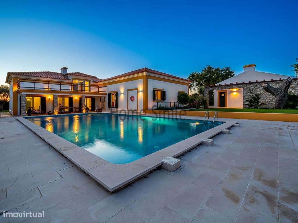 MORADIA LUXO STO ESTEVÃO. PISCINA. GARAGEM. COURT TÉNIS-46