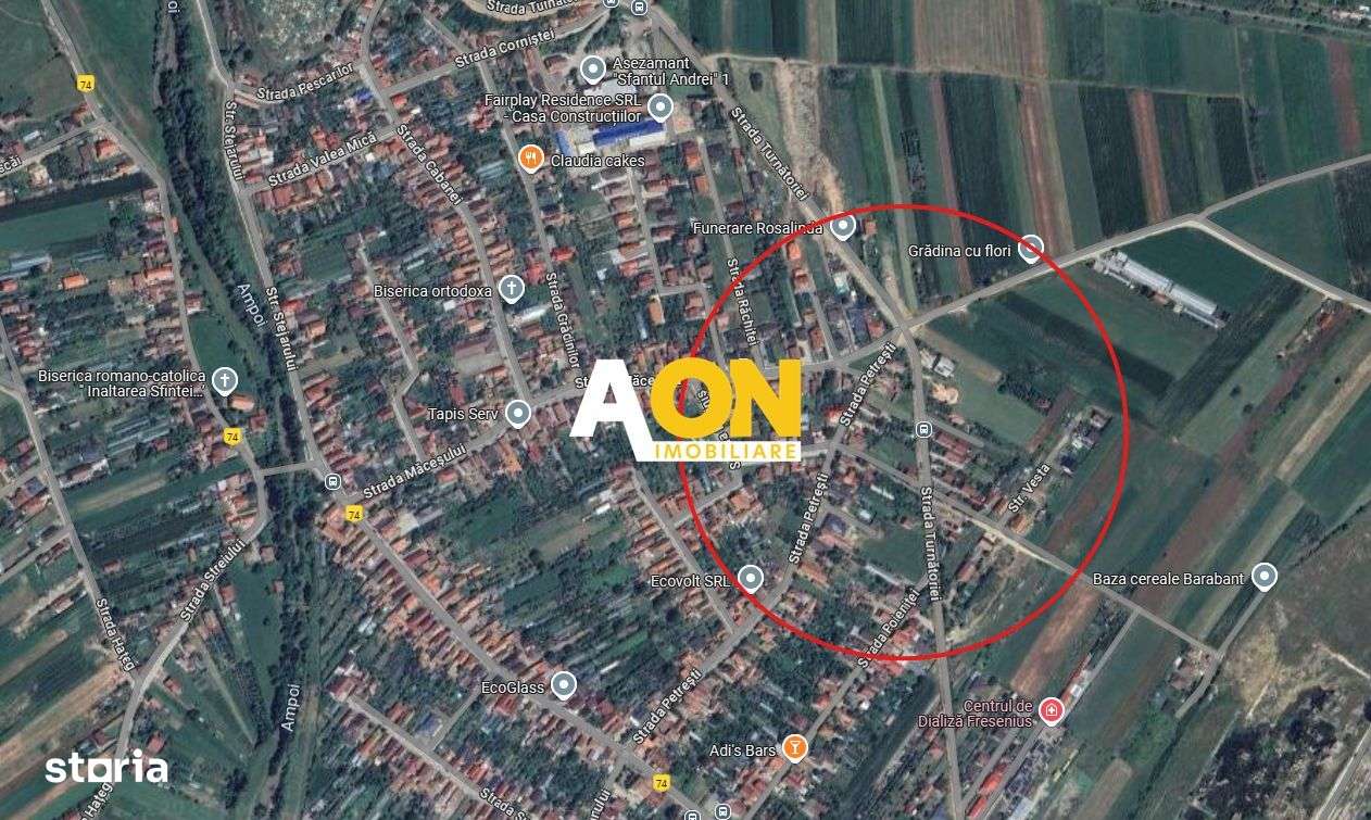 Teren la Asfalt cu Utilitati, 762 mp, Zona Barabant - Imagine principală: 2/2