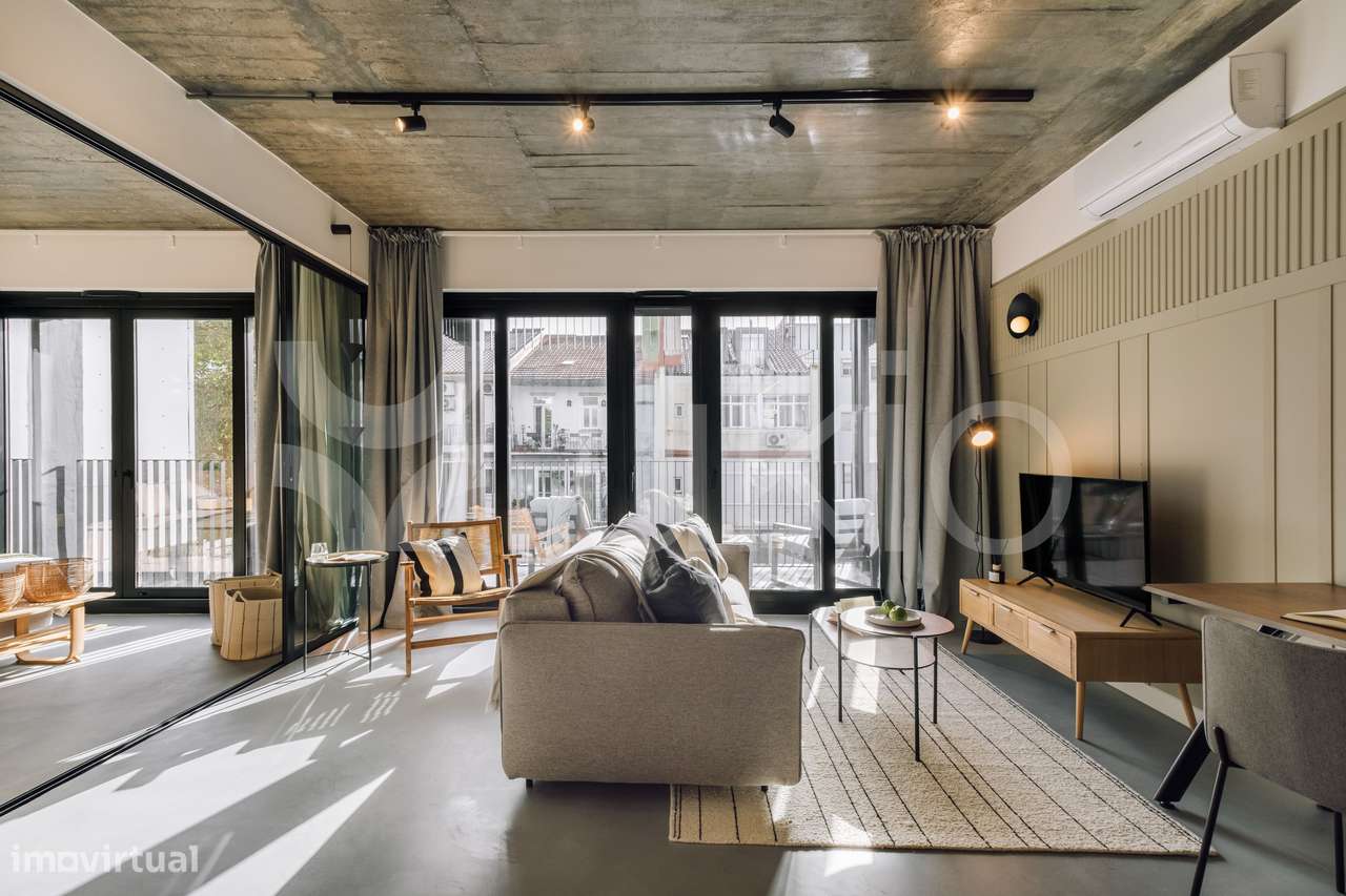 Apartamento T1 em Campo de Santana - Santa Marta - Grande imagem: 2/22