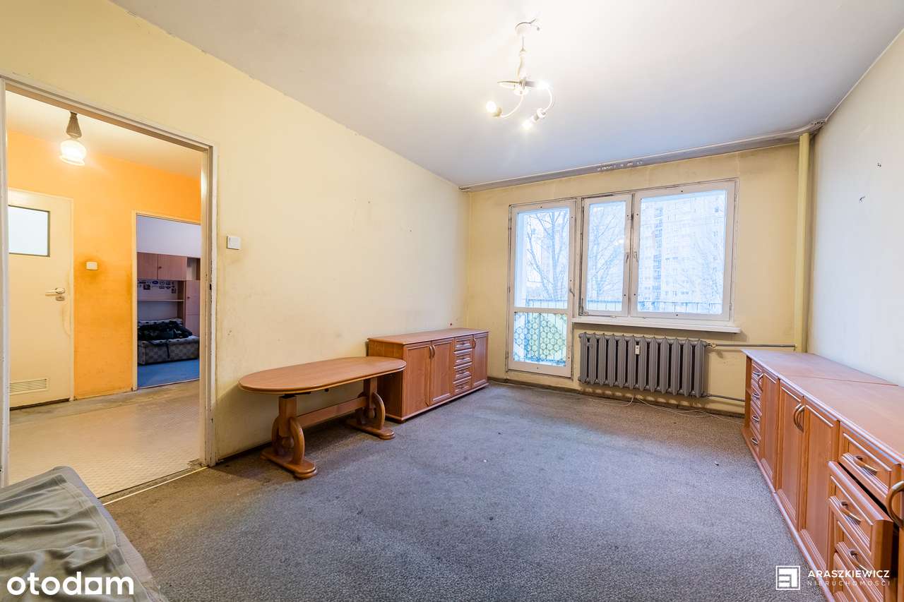 PRZETARG: sprzedaż 2-pokojowego mieszkania 47,95 m², os. Dębina 8/8-2