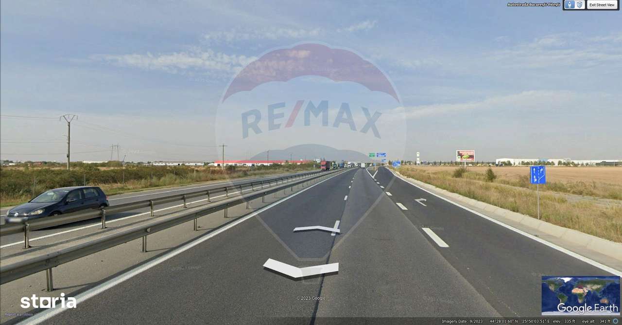 Teren intravilan 93,000mp / Autostrada A1/km 23-5