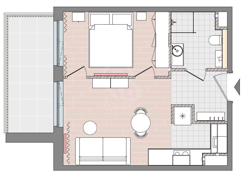 Balkon+garaż|Widok na Ostrów Tumski-18