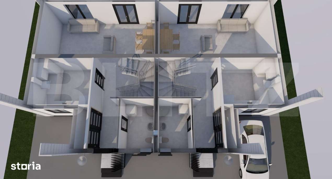 Casa de Tip Duplex, 140 mp, zona Capatul Cartierului Micro 17 - Imagine principală: 4/5