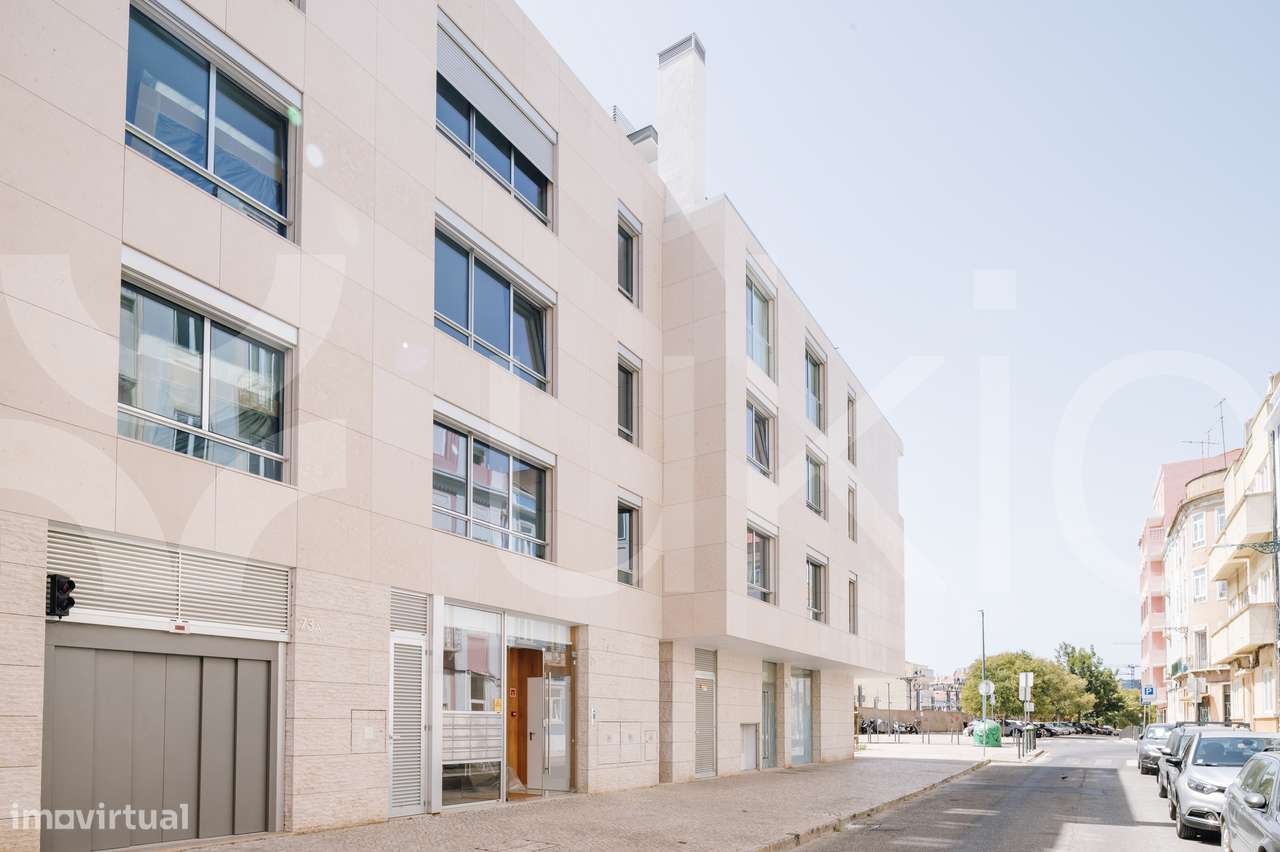 Apartamento T2 com terraço em Alvalade - Grande imagem: 4/23