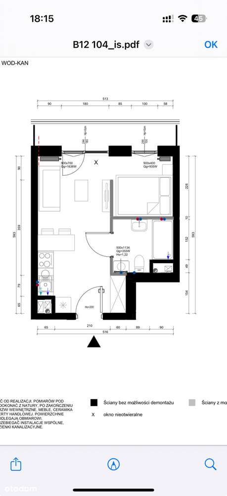 26.20m2 na 4m wysokie Dw. Fabryczny. - Pełny obrazek: 2/18