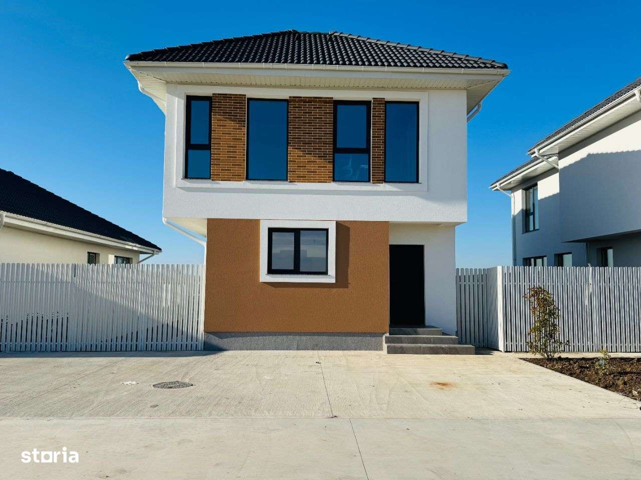 Vile P+1 gata de mutare. Parc si gradinita privata in complex - Imagine principală: 5/15