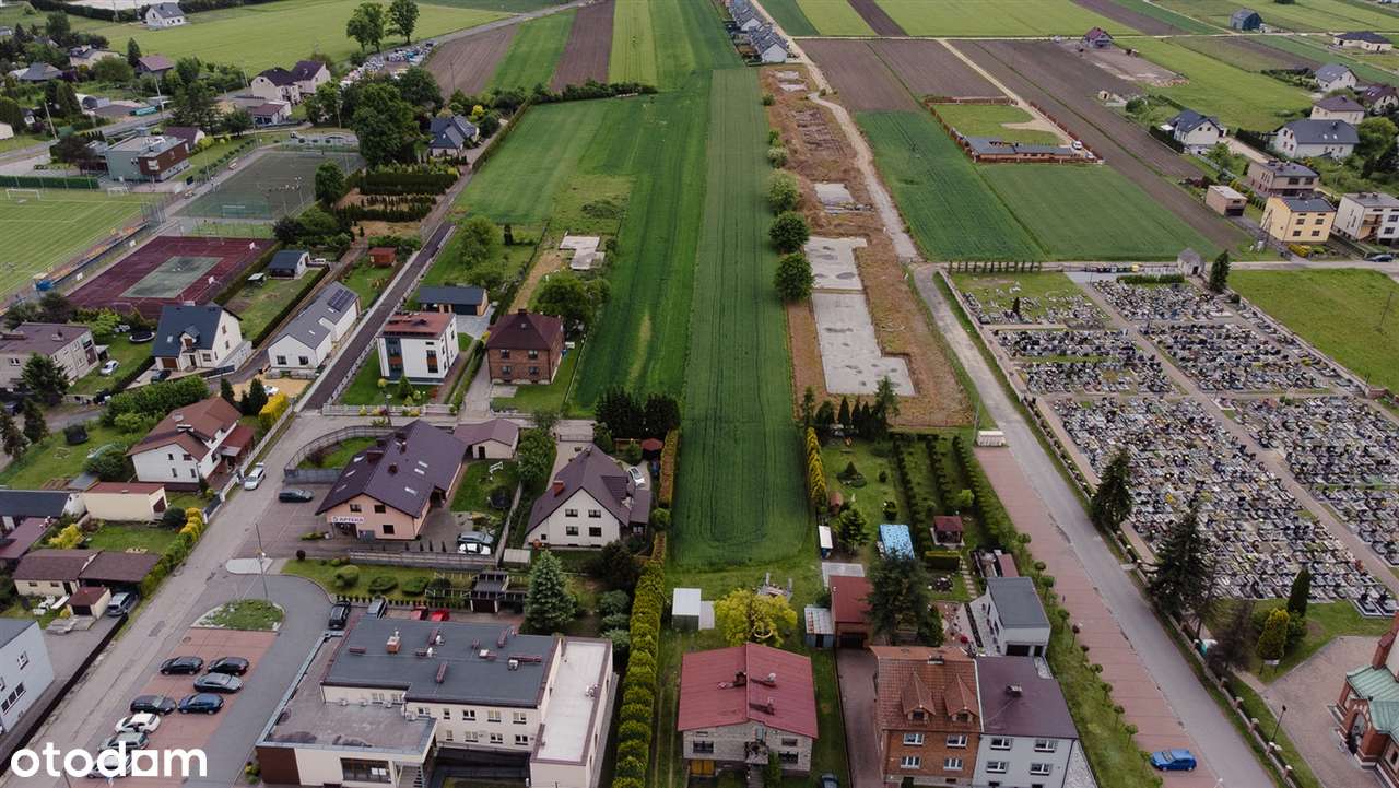 Działka usługowa 800m² Bojszowy. Pod sklep, gabinety, własna droga!-1